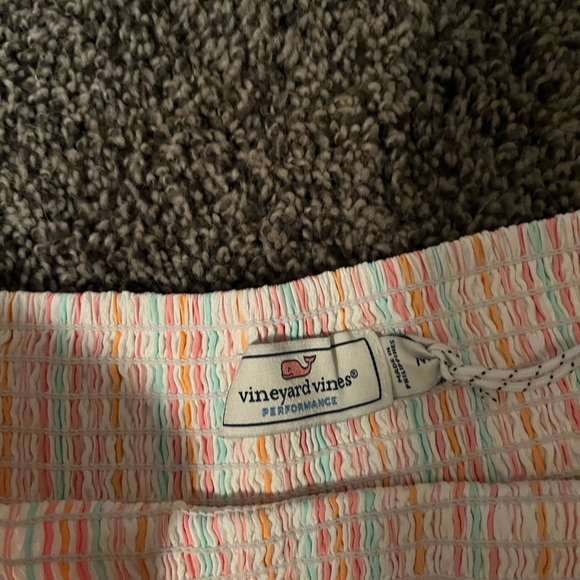 NWT Vineyard Vines Harbor Smocked Skirt Women Size Medium Summer Cute - Picture 4 of 5